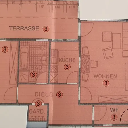 Apartment Fewo Zum Apoll Sundern